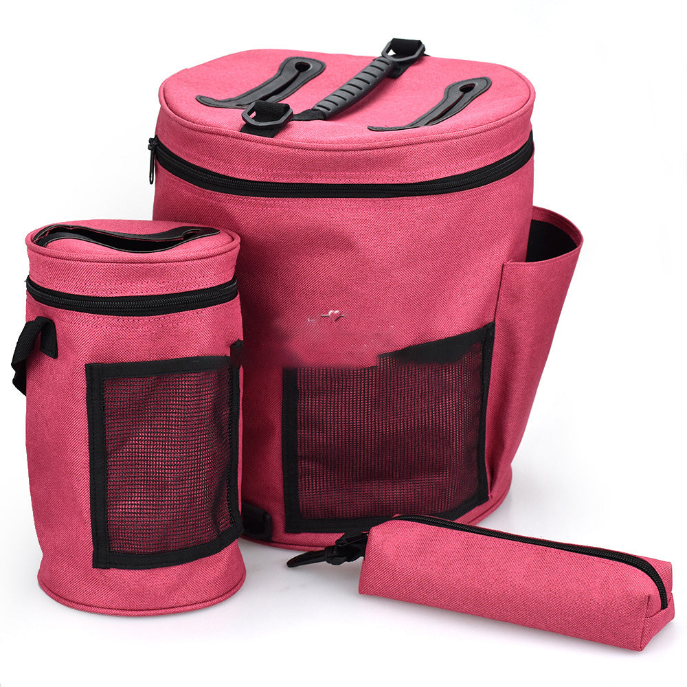 Lightweight Knitting Projects Organizer Bag Weave Tools Crochet Accessories Holder Yarn Storage Tote Bag