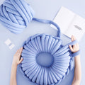 Super Thick Chunky Yarn Cotton Tube Yarn Merino Wool