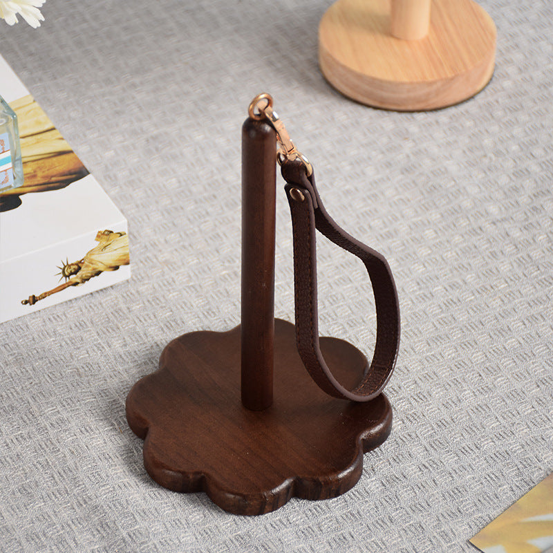 Wrist Yarn Rack Solid Wood Portable Hand Yarn Rack